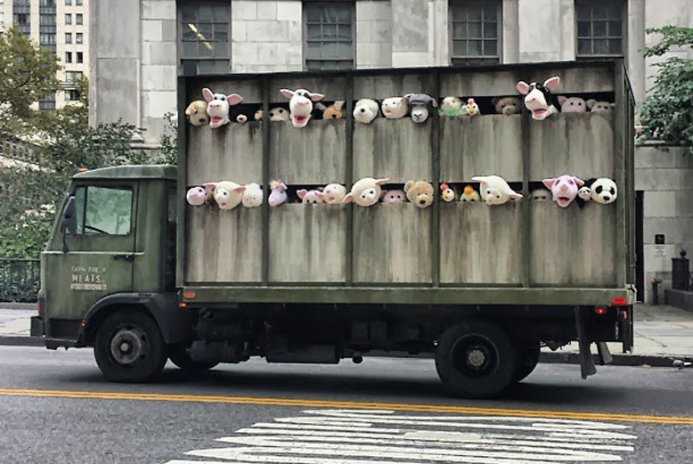 banksy truck nova york e voce