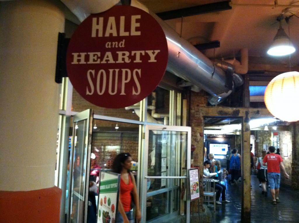 Hale & Hearty Soup 5 nova york e voce