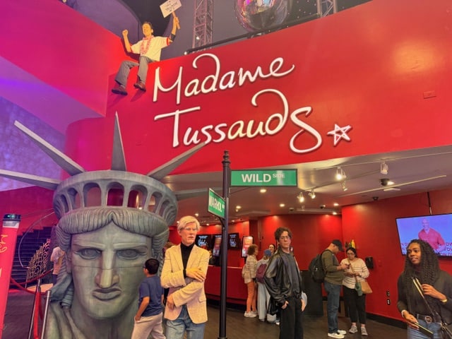 entrada no Madame Tussauds New York