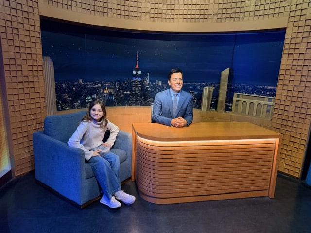 Jimmy Fallon no Madame Tussuds Nova York