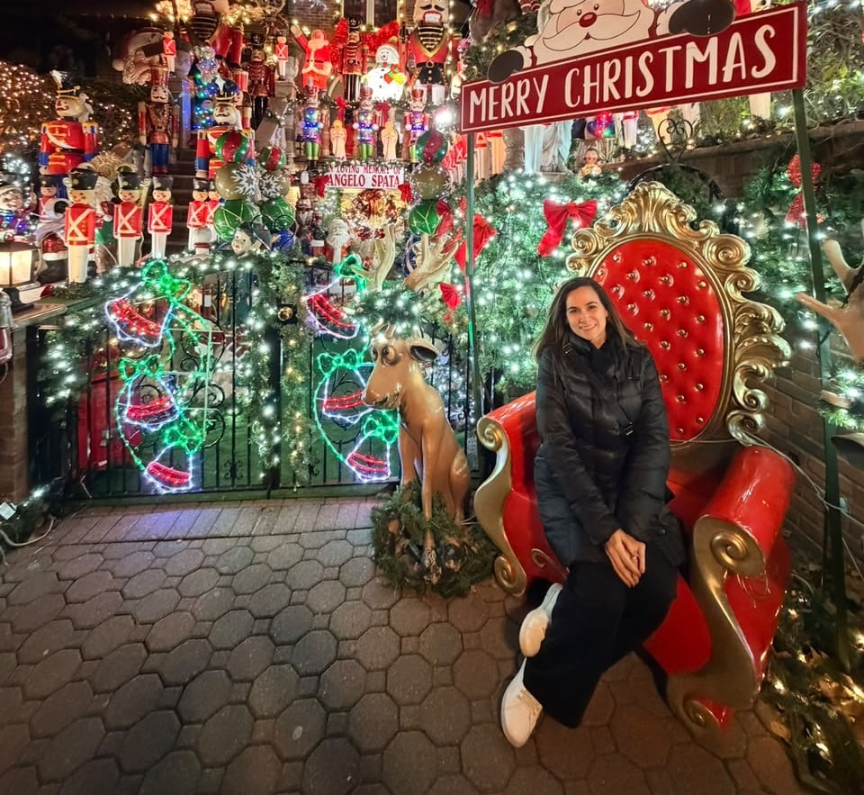 passeio nas casas decoradas de natal no brooklyn