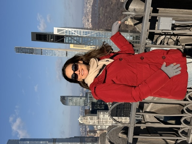 Top of the Rock com vista para Central Park