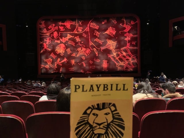 Rei Leão na Broadway